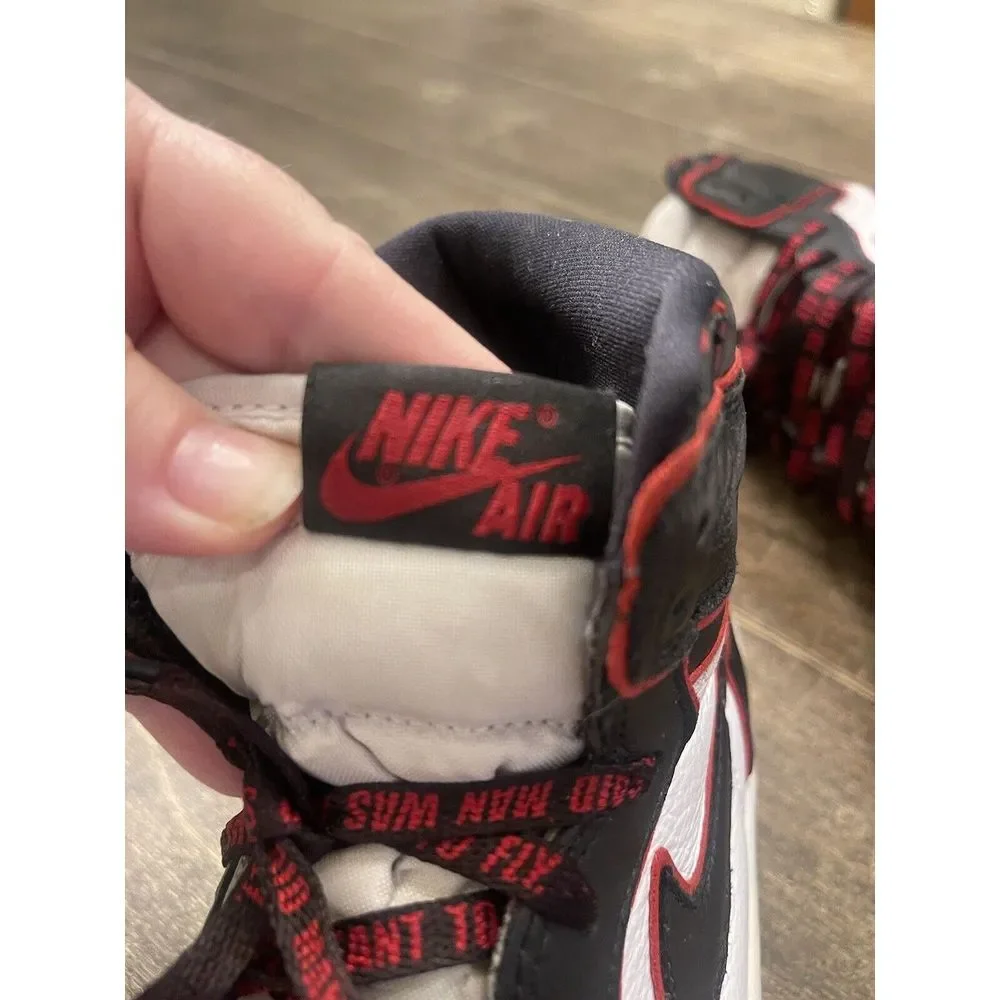 Jordan 1 Retro High OG Bloodline‎ Size 8 1/2 Basketball High Top